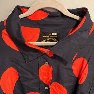 Vivienne Westwood Black and Red Shirt